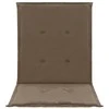 Sodo kėdės pagalvėlės, 2vnt., taupe, 100x50x3cm, audinys