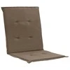 Sodo kėdės pagalvėlės, 2vnt., taupe, 100x50x3cm, audinys