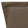 Sodo kėdės pagalvėlės, 4vnt., taupe, 100x50x3cm, audinys