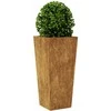 sodo vazonai 2 vnt 35x35x75 cm oro sąlygoms atsparus plienas