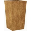 Sodo vazonai 2 vnt 45x45x75 cm oro sąlygoms atsparus plienas