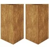 Sodo loveliai 2vnt. 50x43x75cm oro sąlygoms atsparus trikampiai