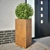 Sodo loveliai 2vnt. 50x43x75cm oro sąlygoms atsparus trikampiai