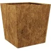 sodo vazonai 2 vnt 50x50x50 cm oro sąlygoms atsparus plienas