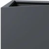 Sodo loveliai, 2vnt., antracito, 30x26x75cm, plienas