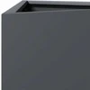 Sodo loveliai, 2vnt., antracito, 40x34,5x75cm, plienas