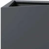 Sodo loveliai, 2vnt., antracito, 50x43x75cm, plienas