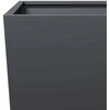 Sodo loveliai, 2vnt., antracito spalvos, 45x45x75cm, plienas