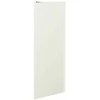 Sodo loveliai, 2vnt., balti, 30x26x75cm, plienas, trikampiai