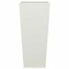 Sodo loveliai, 2vnt., baltos spalvos, 35x35x75cm, plienas