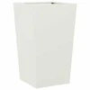 Sodo loveliai, 2vnt., baltos spalvos, 45x45x75cm, plienas