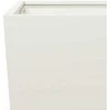 Sodo loveliai, 2vnt., baltos spalvos, 45x45x75cm, plienas