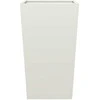 Sodo loveliai, 2vnt., baltos spalvos, 45x45x75cm, plienas