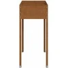 Sodo lovelis, 100,5x40,5x90cm, plienas