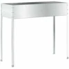 Sodo lovelis, 100,5x40,5x90cm, plienas