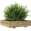 Sodo lovelis, 100x100x26,5cm, impregnuota pušies mediena