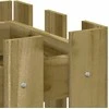 Sodo lovelis, 100x30x30cm, impregnuota pušis, tvorelės dizaino
