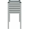 Sodo lovelis, 100x41x90cm, galvanizuotas plienas