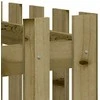Sodo lovelis, 150x50x70cm, impregnuota pušis, tvorelės dizaino