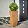 Sodo lovelis, 35x35x75cm, oro sąlygoms atsparus plienas