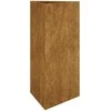 Sodo lovelis, 40x34,5x75cm, Corten plienas