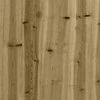 Sodo lovelis, 40x40x23cm, impregnuota pušies mediena