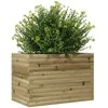 Sodo lovelis, 70x40x45,5cm, impregnuota pušies mediena