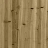 Sodo lovelis, 70x40x49,5cm, impregnuota pušies mediena