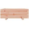 Sodo lovelis, 70x70x26,5cm, douglas eglės medienos masyvas