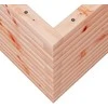 Sodo lovelis, 70x70x45,5cm, douglas eglės medienos masyvas