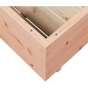 Sodo lovelis, 70x70x49,5cm, douglas eglės medienos masyvas