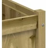 Sodo lovelis, 70x70x70cm, impregnuota pušies mediena