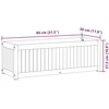 Sodo lovelis, 80x30x27,5cm, akacijos medienos masyvas/plienas