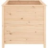 Sodo lovelis, 82,5x82,5x78cm, pušies medienos masyvas