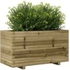Sodo lovelis, 90x40x49,5cm, impregnuota pušies mediena
