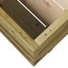 Sodo lovelis, 90x60x49,5cm, impregnuota pušies mediena