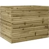 Sodo lovelis, 90x60x68,5cm, impregnuota pušies mediena
