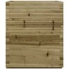 Sodo lovelis, 90x60x72,5cm, impregnuota pušies mediena