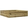 Sodo lovelis, 90x90x23cm, impregnuota pušies mediena