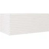 Sodo lovelis, baltas, 110x60x45,5cm, pušies medienos masyvas