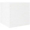 Sodo lovelis, baltas, 70x70x68,5cm, pušies medienos masyvas