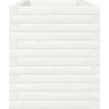 Sodo lovelis, baltas, 90x40x45,5cm, pušies medienos masyvas