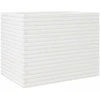 Sodo lovelis, baltas, 90x60x68,5cm, pušies medienos masyvas