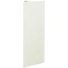 Sodo lovelis, baltos spalvos, 30x26x75cm, plienas, trikampis