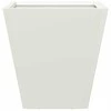Sodo lovelis, baltos spalvos, 30x30x30cm, plienas