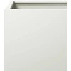 Sodo lovelis, baltos spalvos, 30x30x30cm, plienas