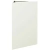 Sodo lovelis, baltos spalvos, 50x43x75cm, plienas, trikampis