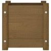 Sodo lovelis, medaus rudas, 31x31x31cm, pušies medienos masyvas