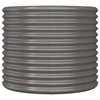Sodo lovelis, pilkas, 80x80x68cm, plienas