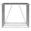Sodo malkinė, antracito, 163x83x154cm, galvanizuotas plienas
